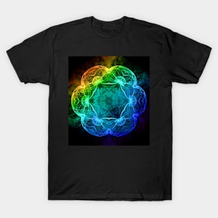 Evolution in abstract T-Shirt